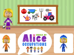 Oyunu Alice Meslekleri Dünyası çevrimiçi