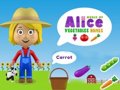 Oyunu Alice'nin Sebze İsimleri Dünyası çevrimiçi