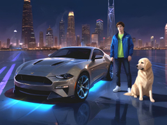 Oyunu Mustang Şehir Sürücüsü çevrimiçi