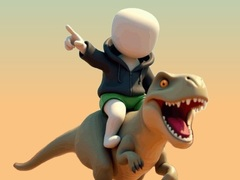 Oyunu Stickman. Dinozor Arenası çevrimiçi