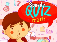 Oyunu Hızlı Matematik Quiz'i çevrimiçi