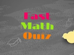 Oyunu Hızlı Matematik Quiz'i çevrimiçi