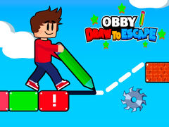 Oyunu Obby Kaçış için Çiz çevrimiçi