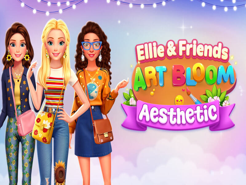 Oyunu Ellie ve Friends Art Bloom Estetik çevrimiçi
