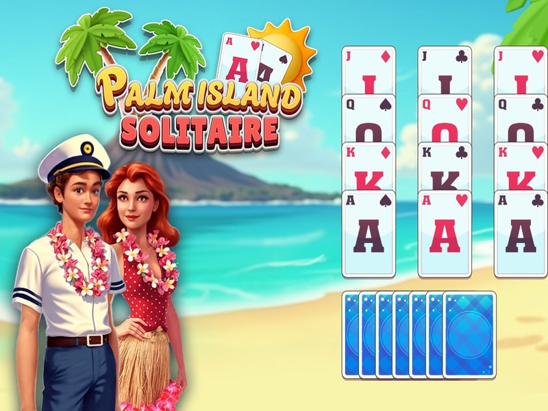 Oyunu Palm Island Solitaire çevrimiçi