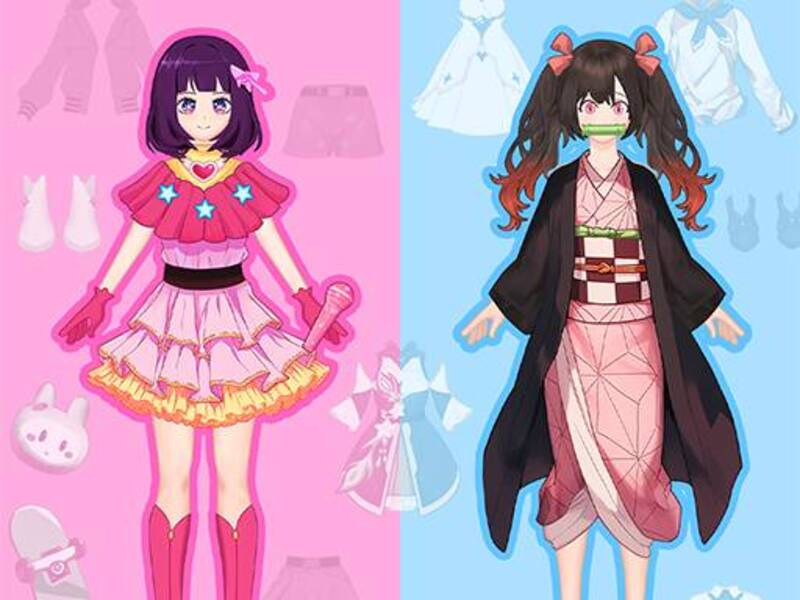 Oyunu Anime Bebek- DIY Cosplay Girl çevrimiçi