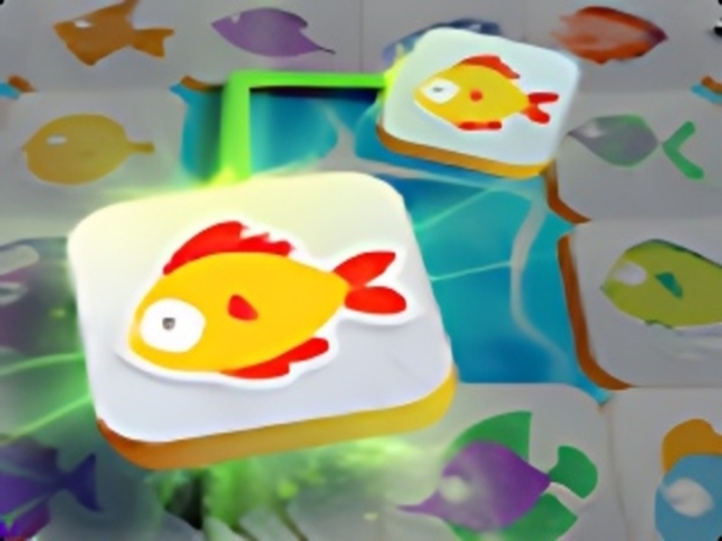 Oyunu Mahjong Connect Fish World çevrimiçi