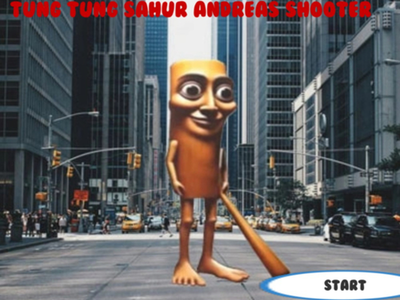 Oyunu Tung Tung Sahur Andreas Shooter çevrimiçi