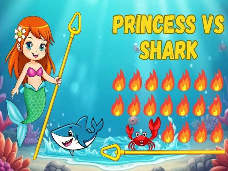 Oyunu Prenses vs Shark çevrimiçi