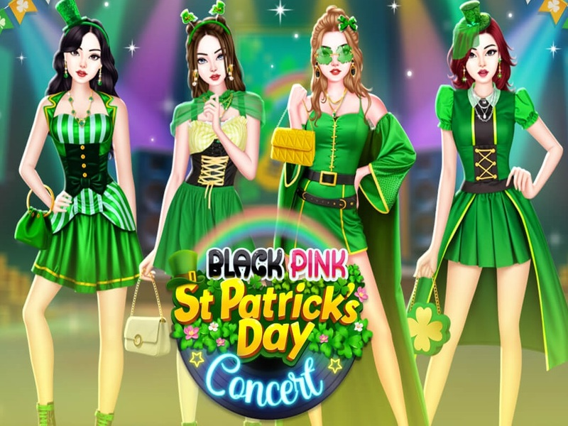Oyunu Siyah Pembe St. Patricks Günü Konseri çevrimiçi