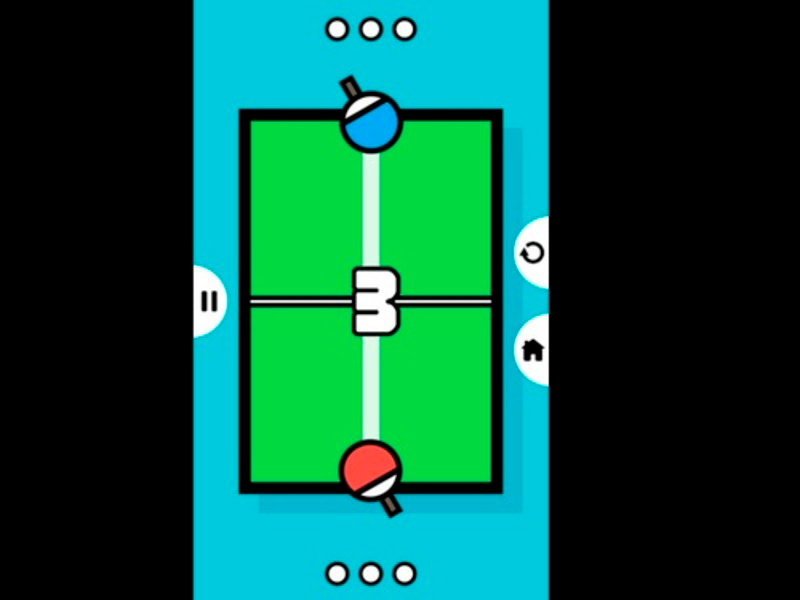 Oyunu Ping Pong Tenis Tablo 2D çevrimiçi