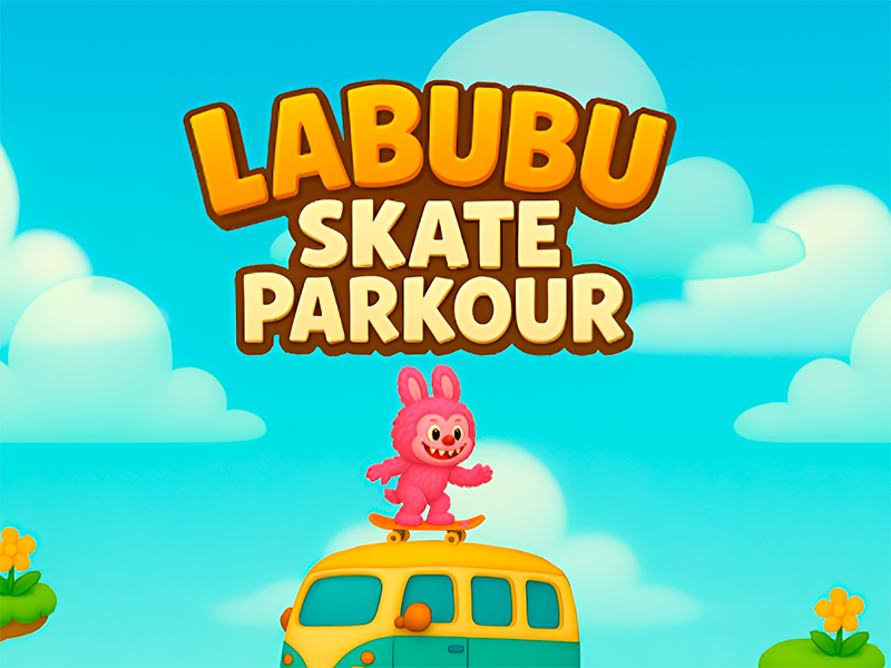 Oyunu Labubu Skate Parkour çevrimiçi