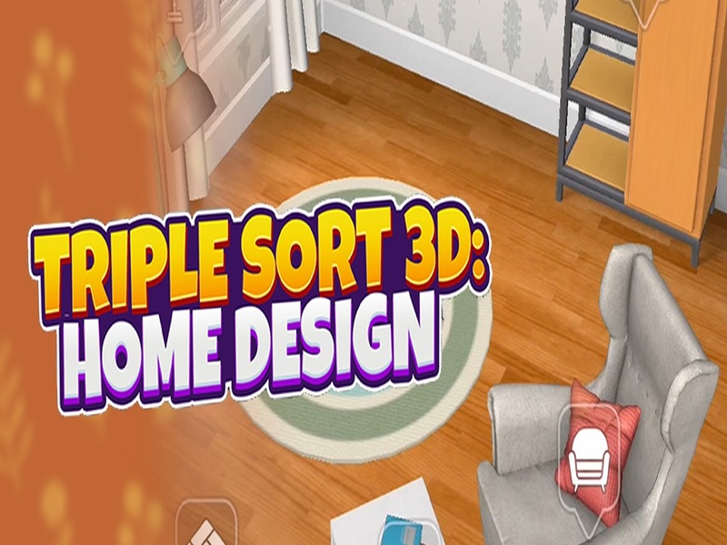 Oyunu Üçlü sıralama 3D ev tasarımı çevrimiçi
