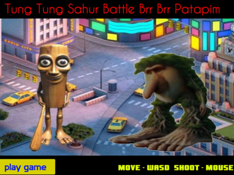 Oyunu Tung Tung Sahur Savaşı Brr Brr Patapim çevrimiçi