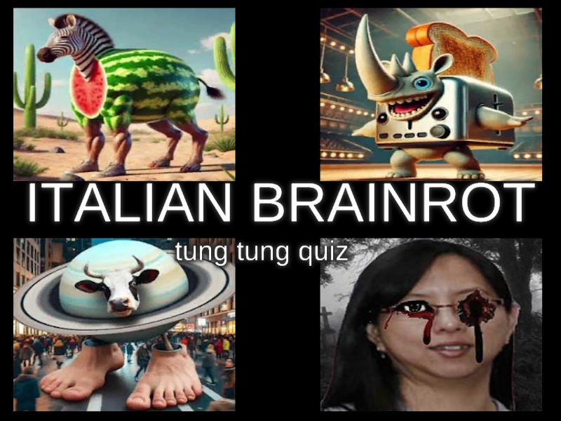 Oyunu İtalyan Brainrot Tung Tung Sınavı çevrimiçi