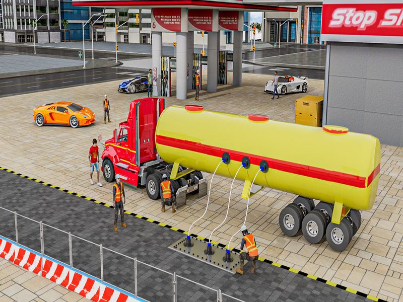 Oyunu Petrol tankeri taşıma kamyonu çevrimiçi