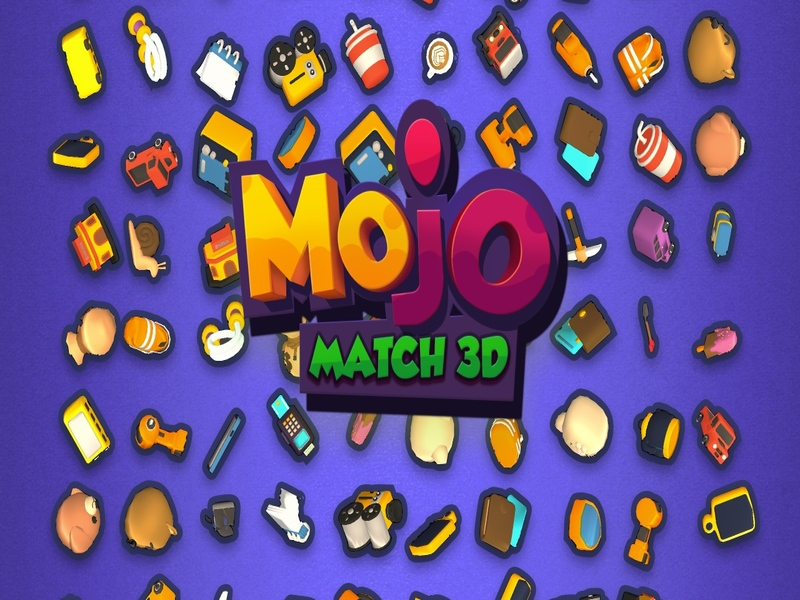Oyunu Mojo Match 3D çevrimiçi