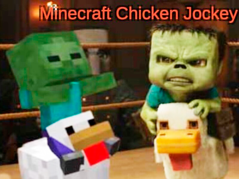 Oyunu Minecraft Tavuk Jokey çevrimiçi