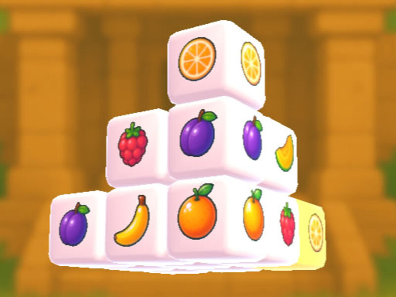Oyunu Mahjong Meyvesi 3D çevrimiçi