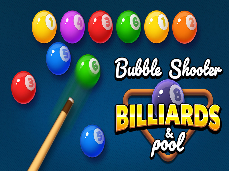 Oyunu Bubble Shooter bilardo ve havuz çevrimiçi