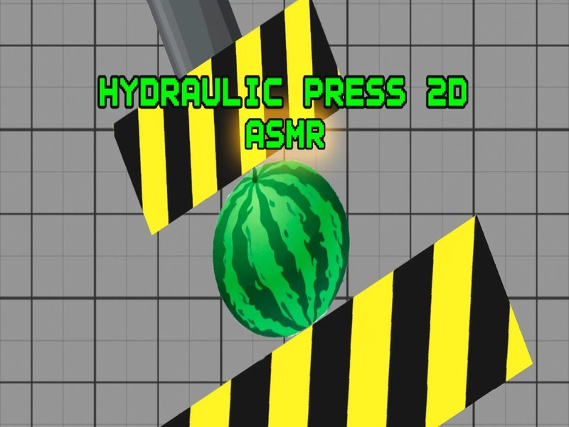 Oyunu Hidrolik Pres 2D ASMR çevrimiçi