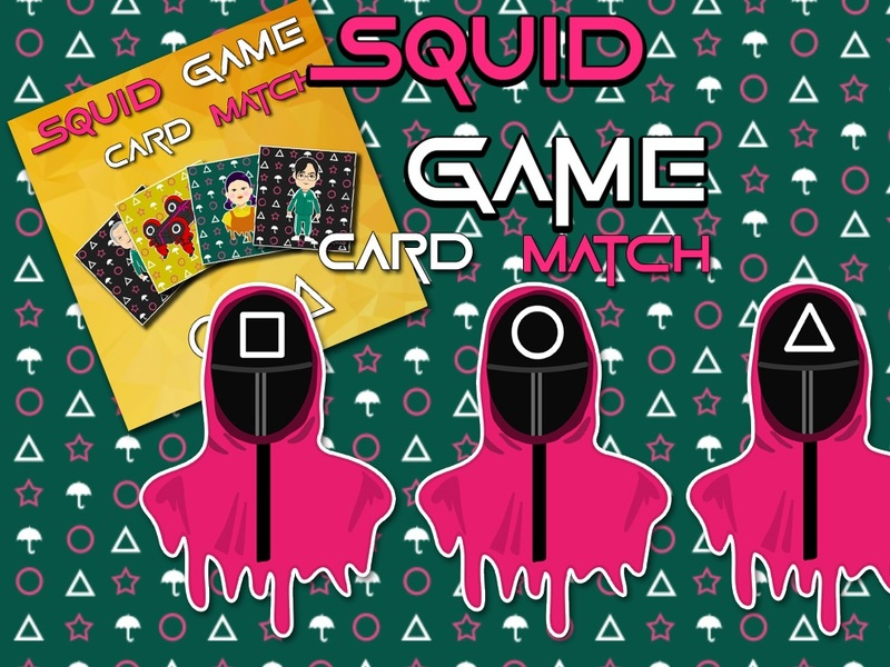 Oyunu Squid Game Hafıza Kartı Maçı çevrimiçi