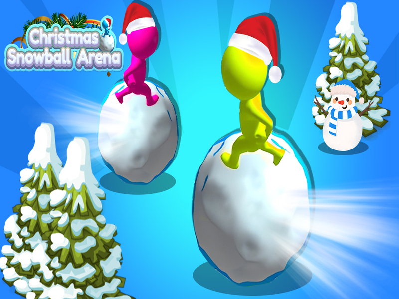 Oyunu Noel Kartopu Arenası çevrimiçi