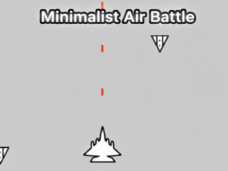 Oyunu Minimalist hava savaşı çevrimiçi