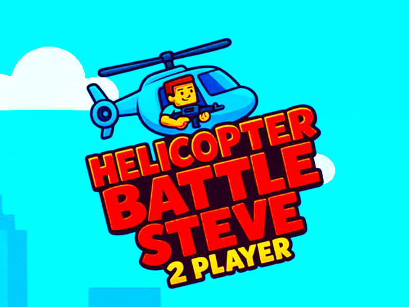 Oyunu Helikopter Battle Steve 2 Oyuncu çevrimiçi